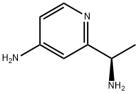 (R)-2-(1-aminoethyl)pyridin-4-amine 구조식 이미지