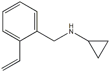 (1S)-CYCLOPROPYL(2-VINYLPHENYL)METHYLAMINE Structure