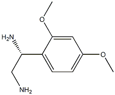 (1R)-1-(2,4-DIMETHOXYPHENYL)ETHANE-1,2-DIAMINE Structure