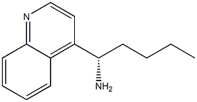 (1S)-1-(4-QUINOLYL)PENTYLAMINE Structure