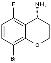 (R)-8-bromo-5-fluorochroman-4-amine Structure