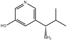 5-((1S)-1-AMINO-2-METHYLPROPYL)PYRIDIN-3-OL Structure