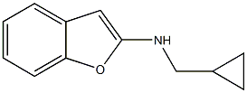 (1R)BENZO[D]FURAN-2-YLCYCLOPROPYLMETHYLAMINE Structure