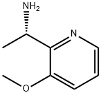 (1S)-1-(3-METHOXY(2-PYRIDYL))ETHYLAMINE Structure