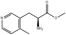 METHYL (2S)-2-AMINO-3-(4-METHYL(3-PYRIDYL))PROPANOATE Structure