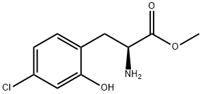 METHYL (2S)-2-AMINO-3-(4-CHLORO-2-HYDROXYPHENYL)PROPANOATE Structure