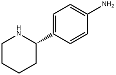 4-[(2S)-piperidin-2-yl]aniline Structure