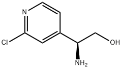 (2S)-2-AMINO-2-(2-CHLORO(4-PYRIDYL))ETHAN-1-OL Structure