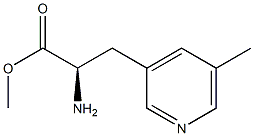 METHYL (2R)-2-AMINO-3-(5-METHYL(3-PYRIDYL))PROPANOATE Structure