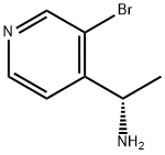 (1S)-1-(3-BROMO(4-PYRIDYL))ETHYLAMINE Structure