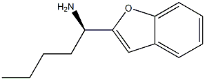 (1R)-1-BENZO[D]FURAN-2-YLPENTYLAMINE Structure