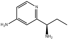 (R)-2-(1-aminopropyl)pyridin-4-amine Structure