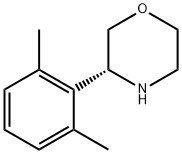 (3R)-3-(2,6-DIMETHYLPHENYL)MORPHOLINE Structure