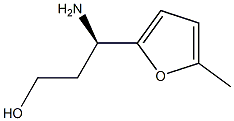 (3R)-3-AMINO-3-(5-METHYL(2-FURYL))PROPAN-1-OL 구조식 이미지