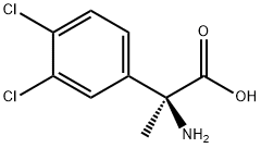 (S)-2-amino-2-(3,4-dichlorophenyl)propanoic acid Structure