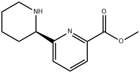 METHYL 6-[(2R)-PIPERIDIN-2-YL]PYRIDINE-2-CARBOXYLATE Structure