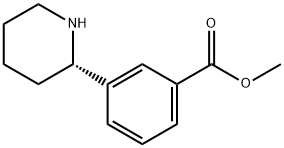 methyl (S)-3-(piperidin-2-yl)benzoate Structure