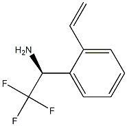 (1S)-2,2,2-TRIFLUORO-1-(2-VINYLPHENYL)ETHYLAMINE Structure