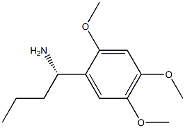 (1S)-1-(2,4,5-TRIMETHOXYPHENYL)BUTAN-1-AMINE Structure