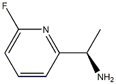 (1R)-1-(6-FLUORO(2-PYRIDYL))ETHYLAMINE 구조식 이미지