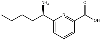 6-((1R)-1-AMINOPENTYL)PYRIDINE-2-CARBOXYLIC ACID Structure