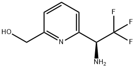 [6-((1S)-1-AMINO-2,2,2-TRIFLUOROETHYL)-2-PYRIDYL]METHAN-1-OL Structure