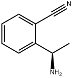 (R)-2-(-1-Amino-ethyl)-benzonitrile 구조식 이미지