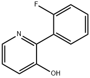 3-Hydroxy-2-(2-fluorophenyl)pyridine Structure