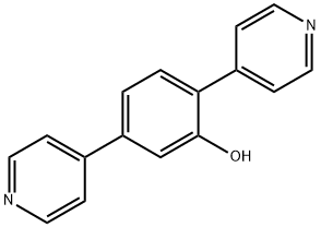 Phenol, 2,5-di-4-pyridinyl- Structure