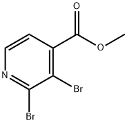 Methyl 2,3-dibromo-4-pyridinecarboxylate Structure