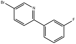 3-Bromo-6-(3-fluorophenyl)pyridine Structure