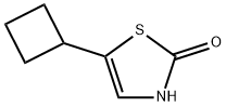 2-Hydroxy-5-(cyclobutyl)thiazole Structure