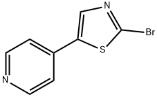 2-Bromo-5-(4-pyridyl)thiazole Structure