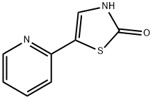 2-Hydroxy-5-(2-pyridyl)thiazole 구조식 이미지