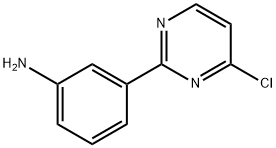 4-Chloro-2-(3-aminophenyl)pyrimidine Structure