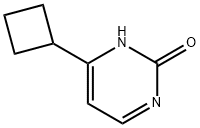 2-Hydroxy-4-(cyclobutyl)pyrimidine Structure