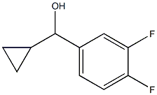 cyclopropyl(3,4-difluorophenyl)methanol 구조식 이미지