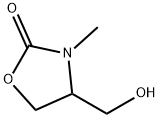 4-(hydroxymethyl)-3-methyl-1,3-oxazolidin-2-one Structure