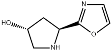 (3R,5S)-5-(1,3-oxazol-2-yl)pyrrolidin-3-ol Structure