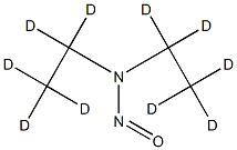 N-Nitrosodiethylamine-d10 구조식 이미지