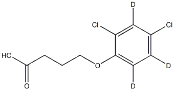 4-(2,4-Dichlorophenoxy-d3)butyric Acid	 Structure