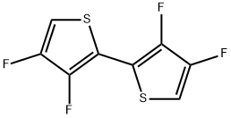 2,2'-Bithiophene, 3,3',4,4'-tetrafluoro- Structure