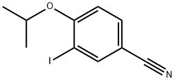 3-Iodo-4-isopropoxybenzonitrile 구조식 이미지