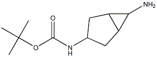 tert-butyl (6-aminobicyclo[3.1.0]hexan-3-yl)carbamate Structure