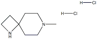 7-methyl-1,7-diazaspiro[3.5]nonane dihydrochloride Structure