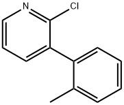 2-Chloro-3-(2-tolyl)pyridine Structure