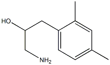 1-amino-3-(2,4-dimethylphenyl)propan-2-ol Structure