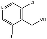 (3-Chloro-5-fluoro-pyridin-4-yl)-methanol Structure