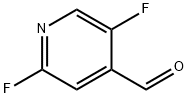 2,5-Difluoropyridine-4-carboxaldehyde Structure