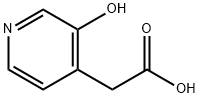 2-(3-hydroxypyridin-4-yl)acetic acid Structure